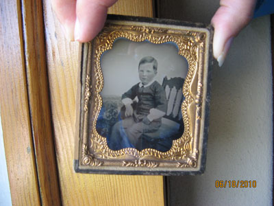 Ambrotype Photograph of Elwood Conard