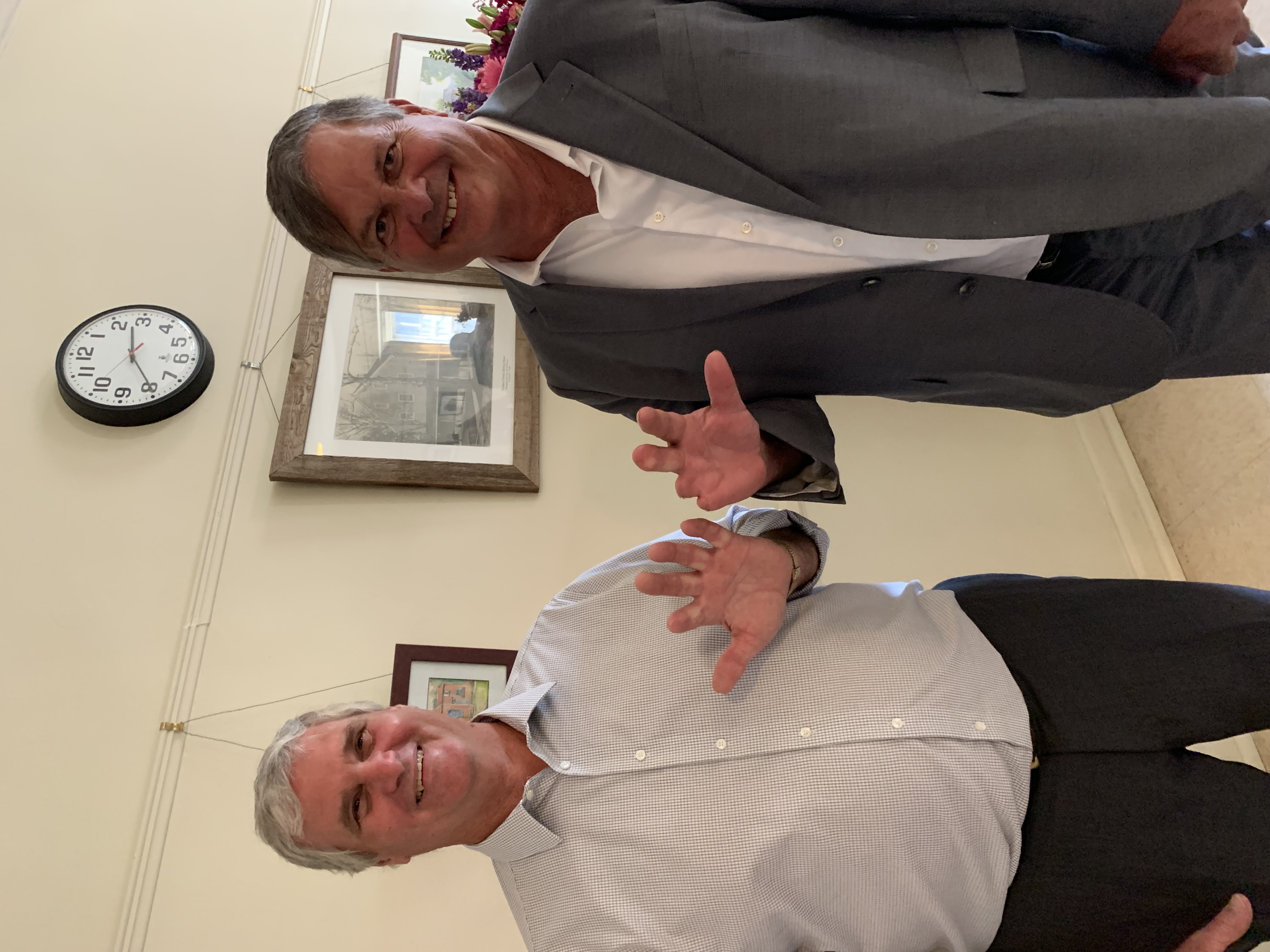 Jim Hallowell and Sam Conard