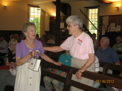 Oldest lady :Annabelle Tomlinson