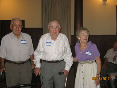 Oldest gentlemen: Cameron Wilson & Sam Walker