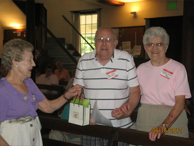 Longest married: Mel & Annabelle Tomlinson