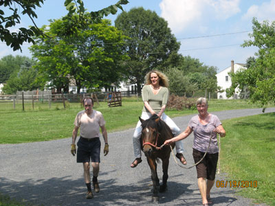 Kate Mueller's Riding Lesson